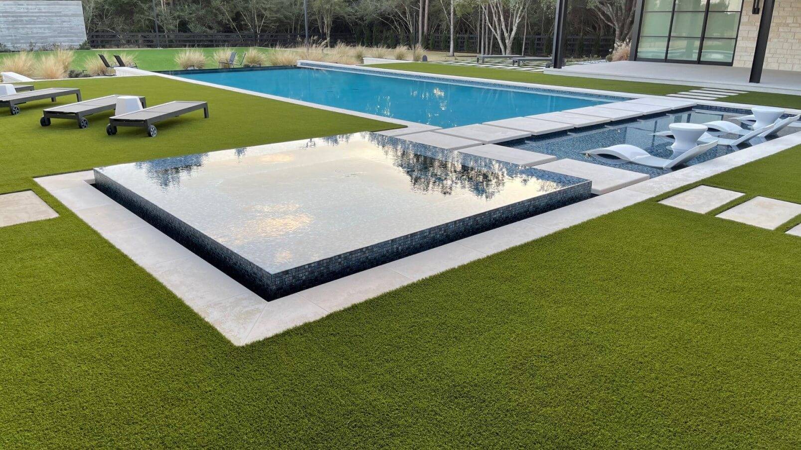Synthetic turf installation project in Celina, Texas